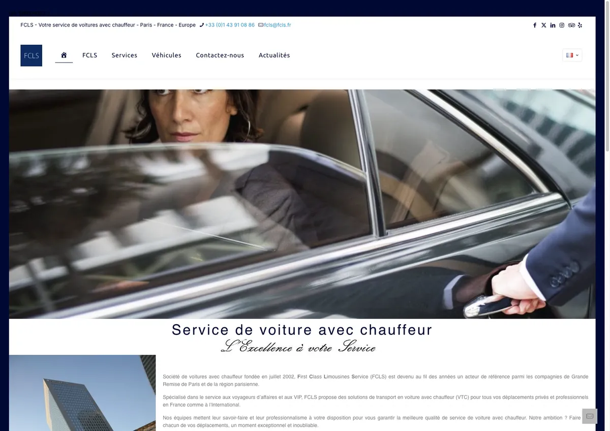 FIRST CLASS LIMOUSINES SERVICE