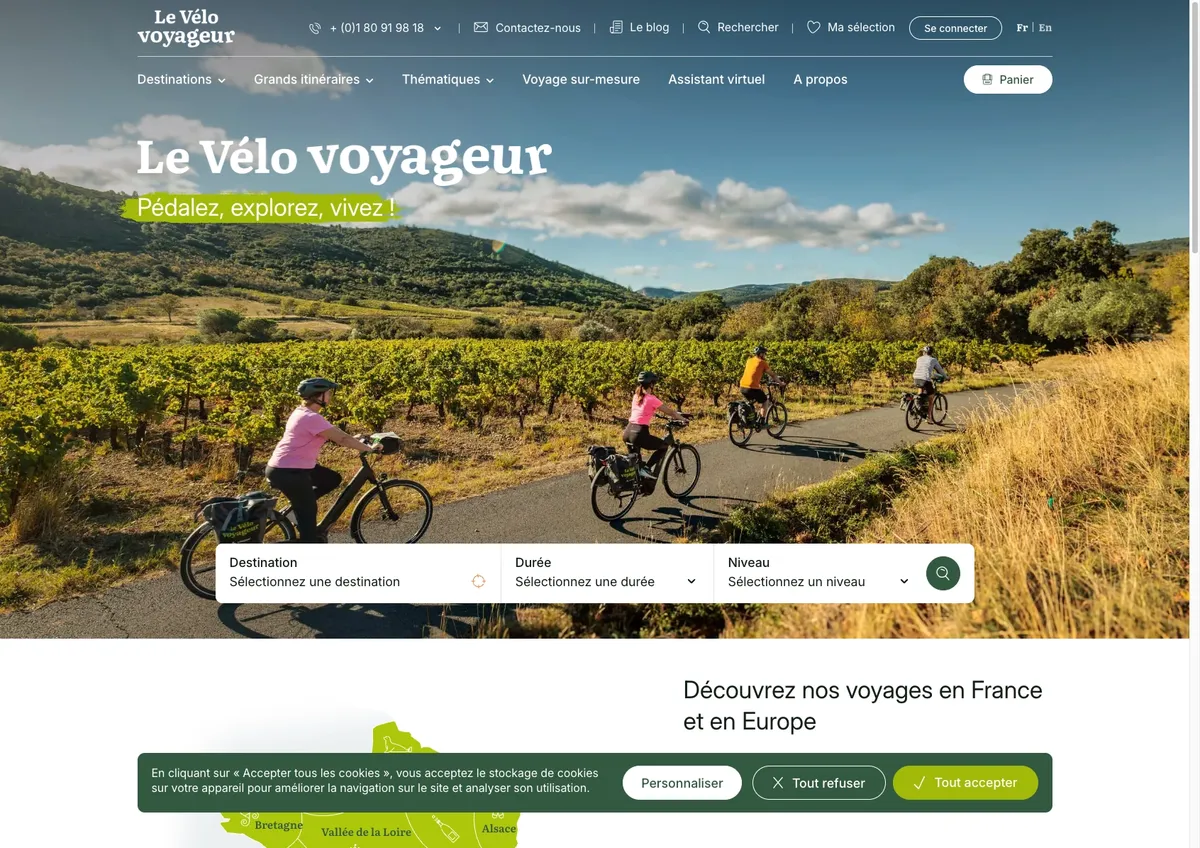 LE VELO VOYAGEUR