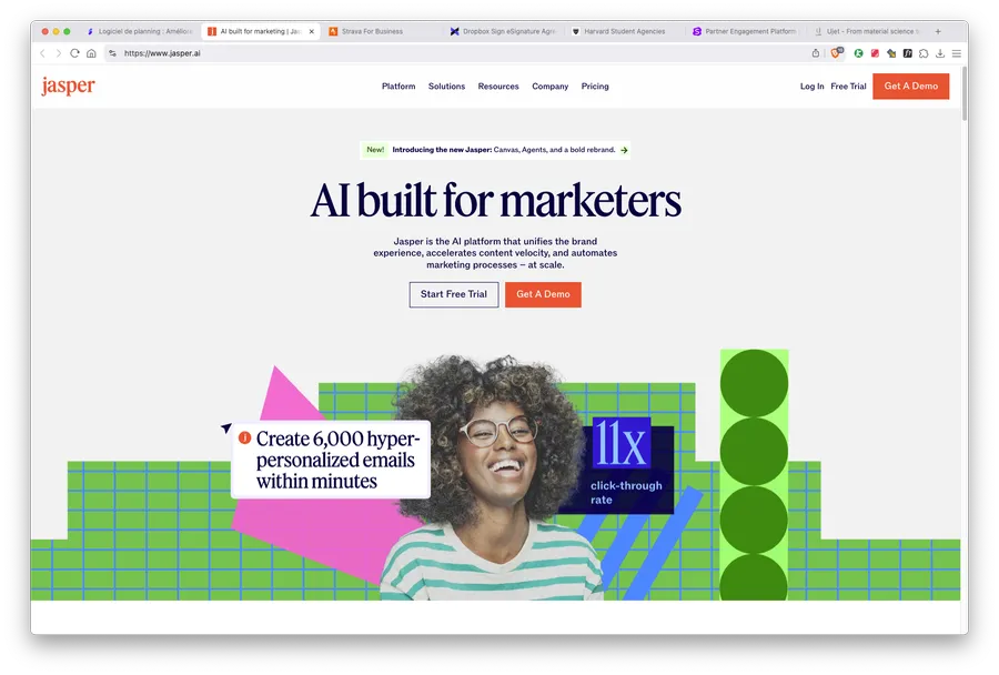 webflow jasper