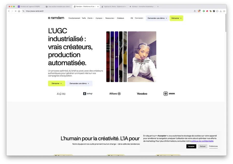 webflow ramdam