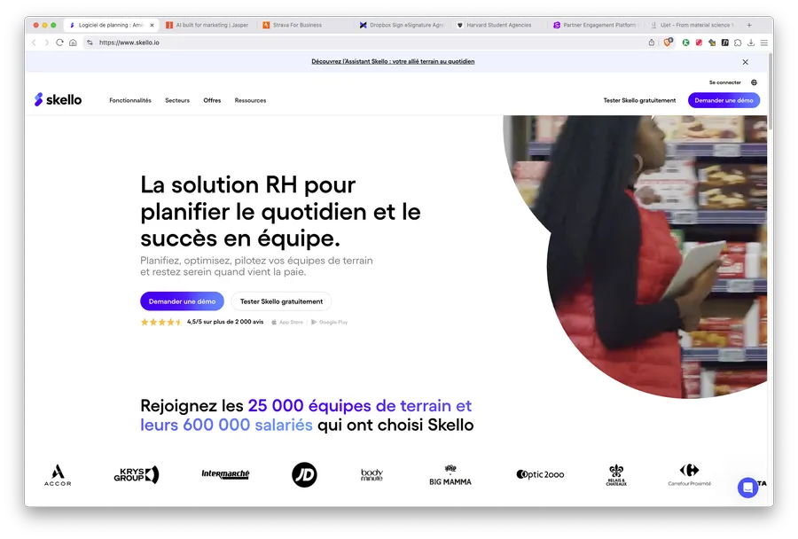 webflow skello