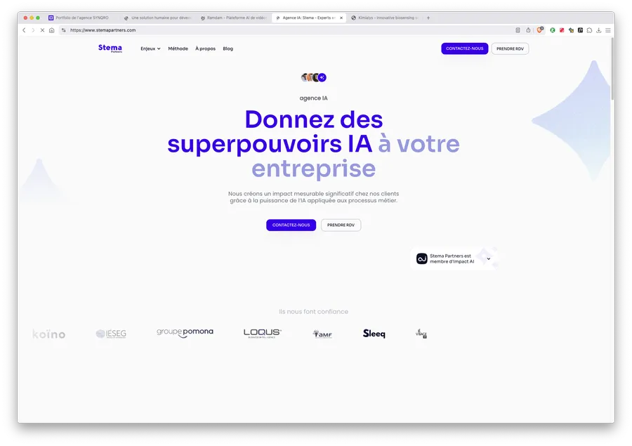webflow stema